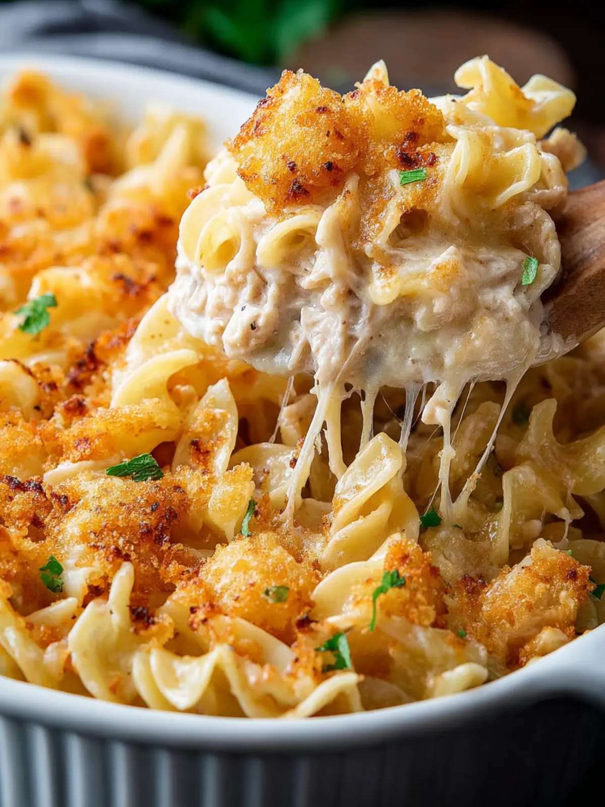 Gluten Free Tuna Noodle Casserole First Image