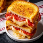 Pizza Grilled Cheese Sandwich First Image