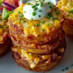 Crispy Southwest Potato Stacks First Image