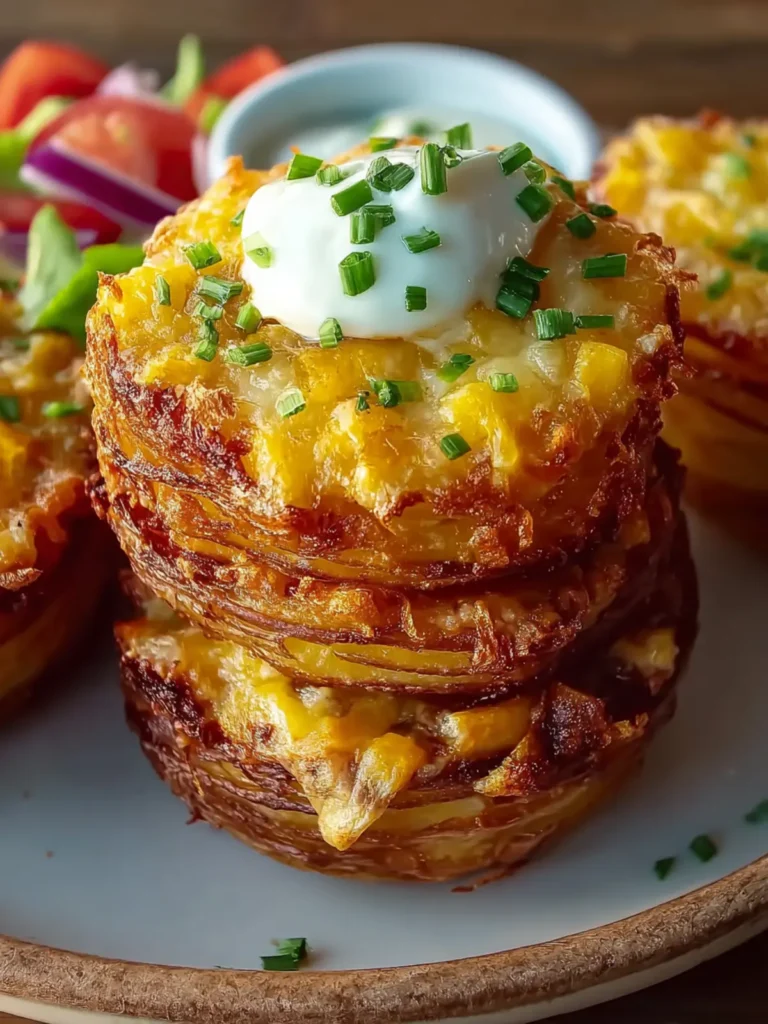 Crispy Southwest Potato Stacks First Image