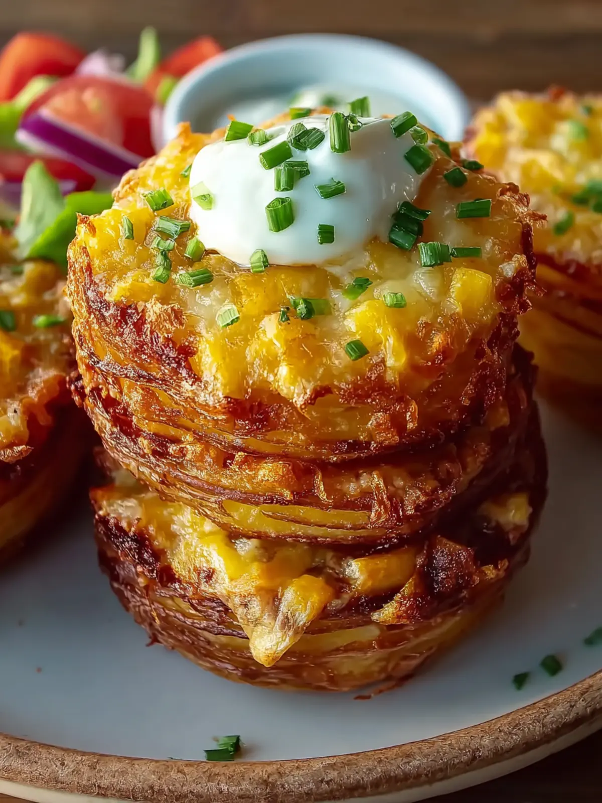 Crispy Southwest Potato Stacks First Image