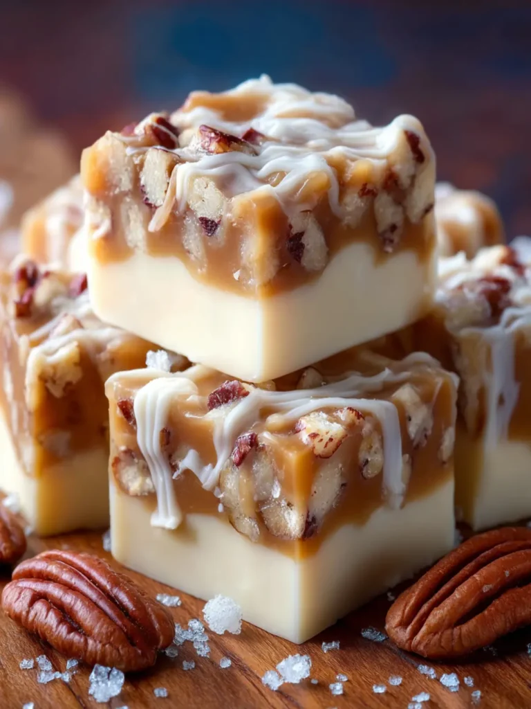 Christmas Caramel Pecan Fudge First Image