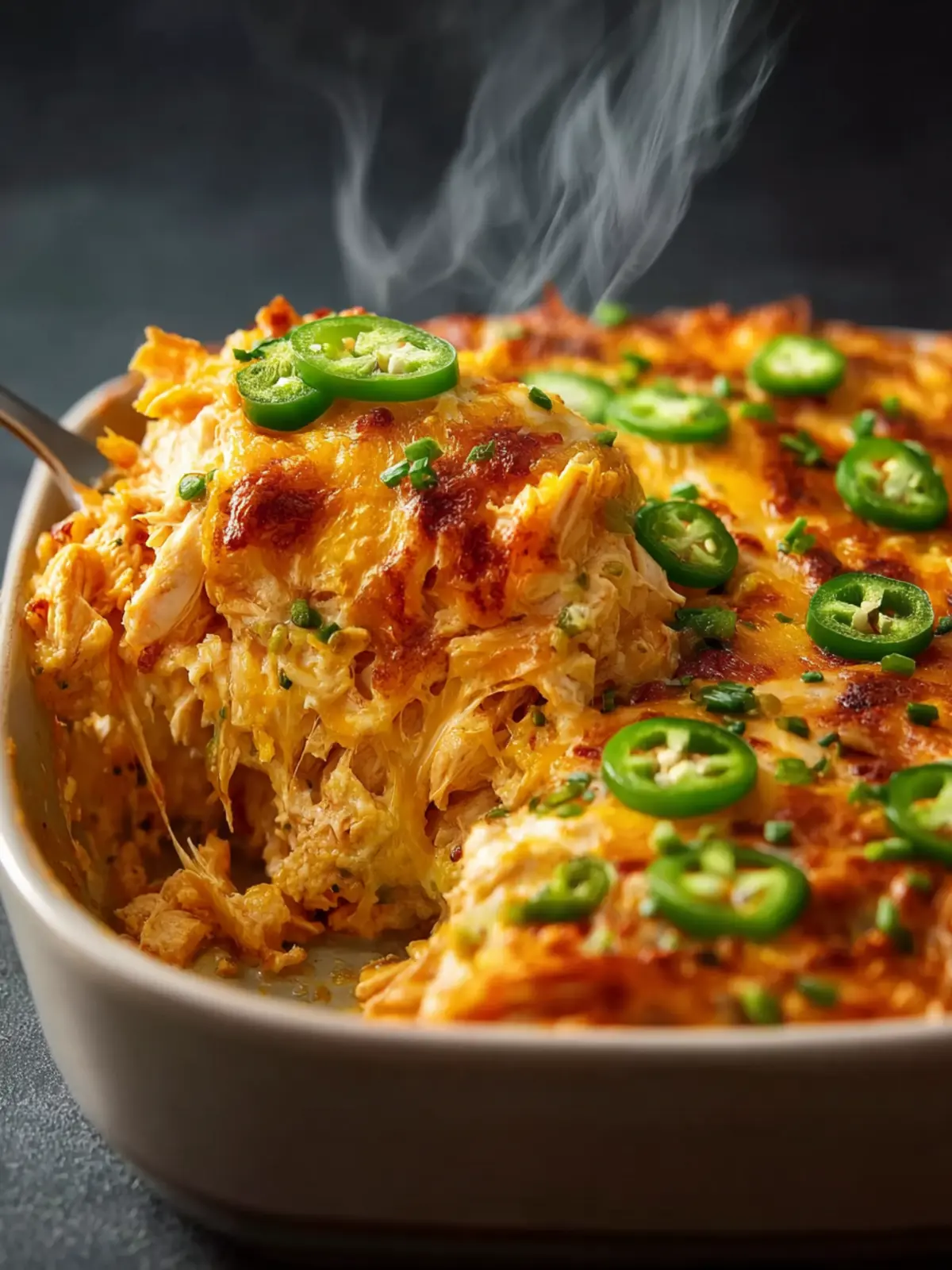 Jalapeño Buffalo Chicken Casserole First Image