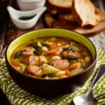 White Bean Sausage Soup First Image