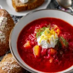 Authentic Ukrainian Borscht Recipe (Beet Soup) First Image
