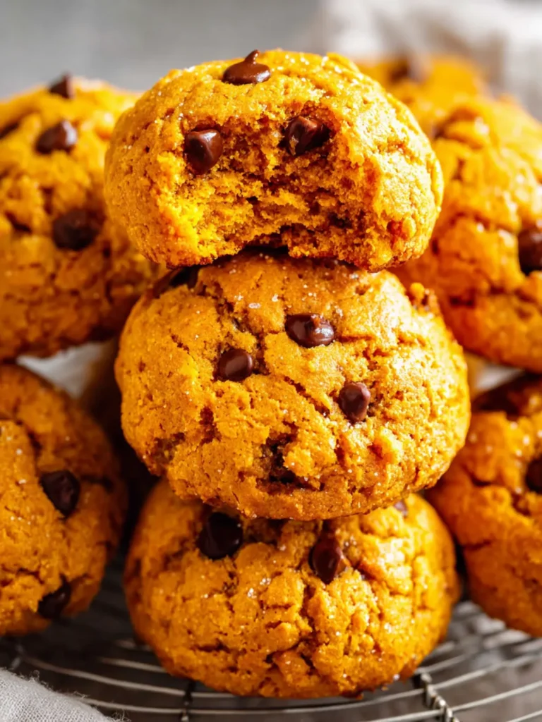 Easy 3 Ingredient Pumpkin Cookies First Image