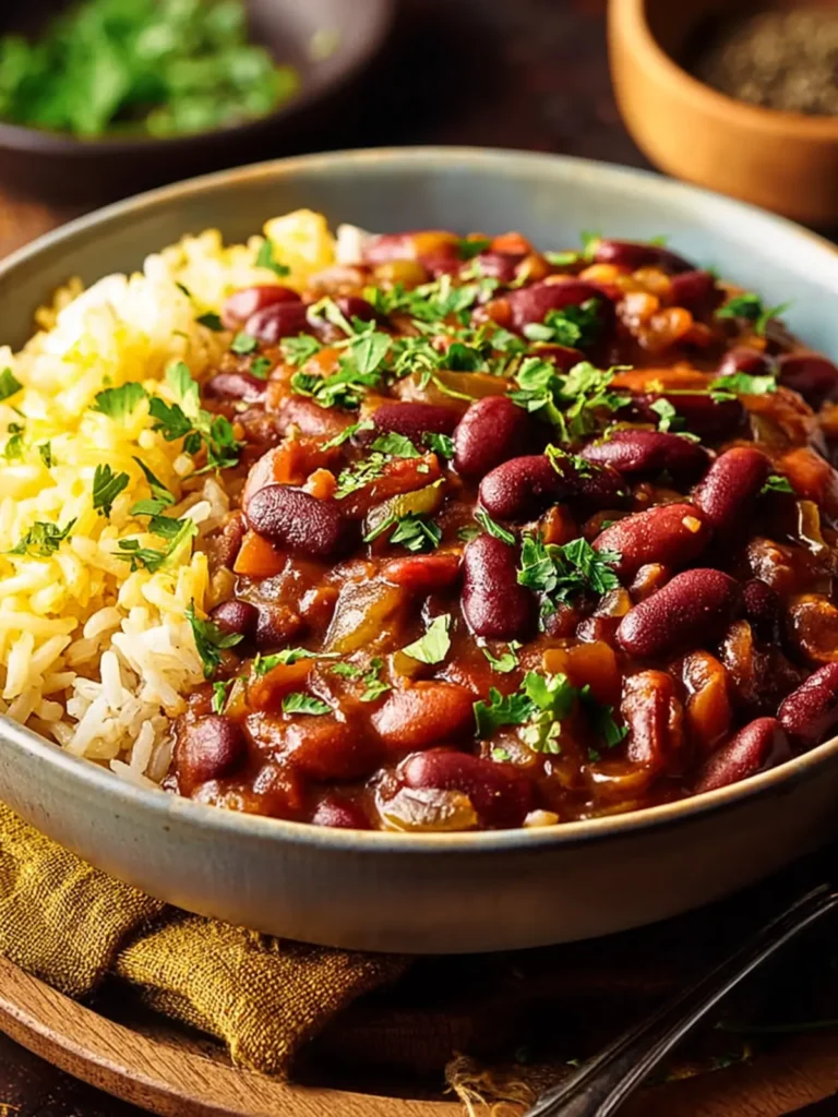 Comforting Red Beans and Rice Recipe for Cozy Nights First Image