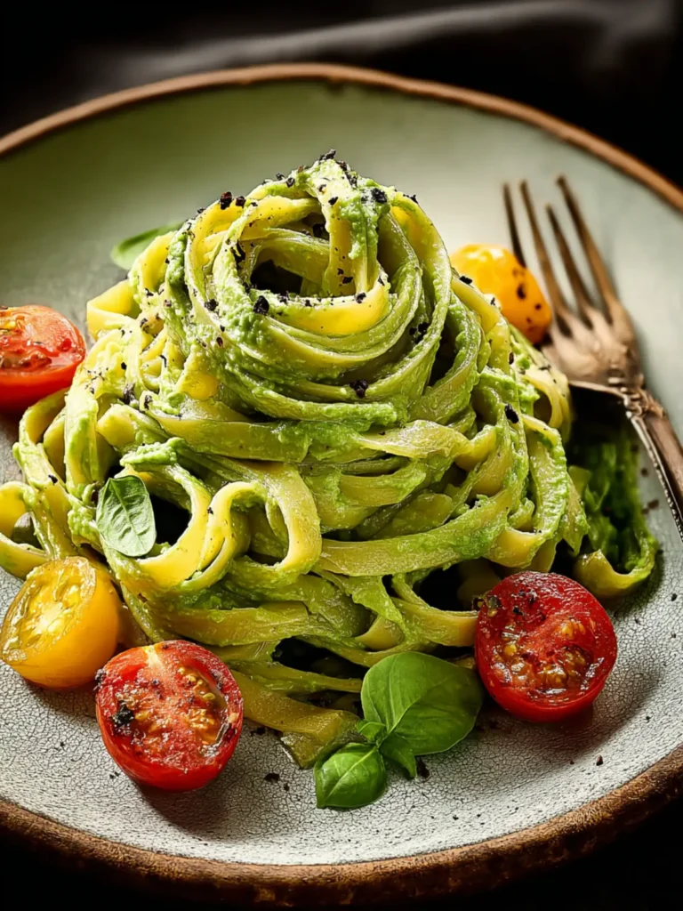 Delicious Creamy Avocado Pasta Recipe You’ll Love First Image