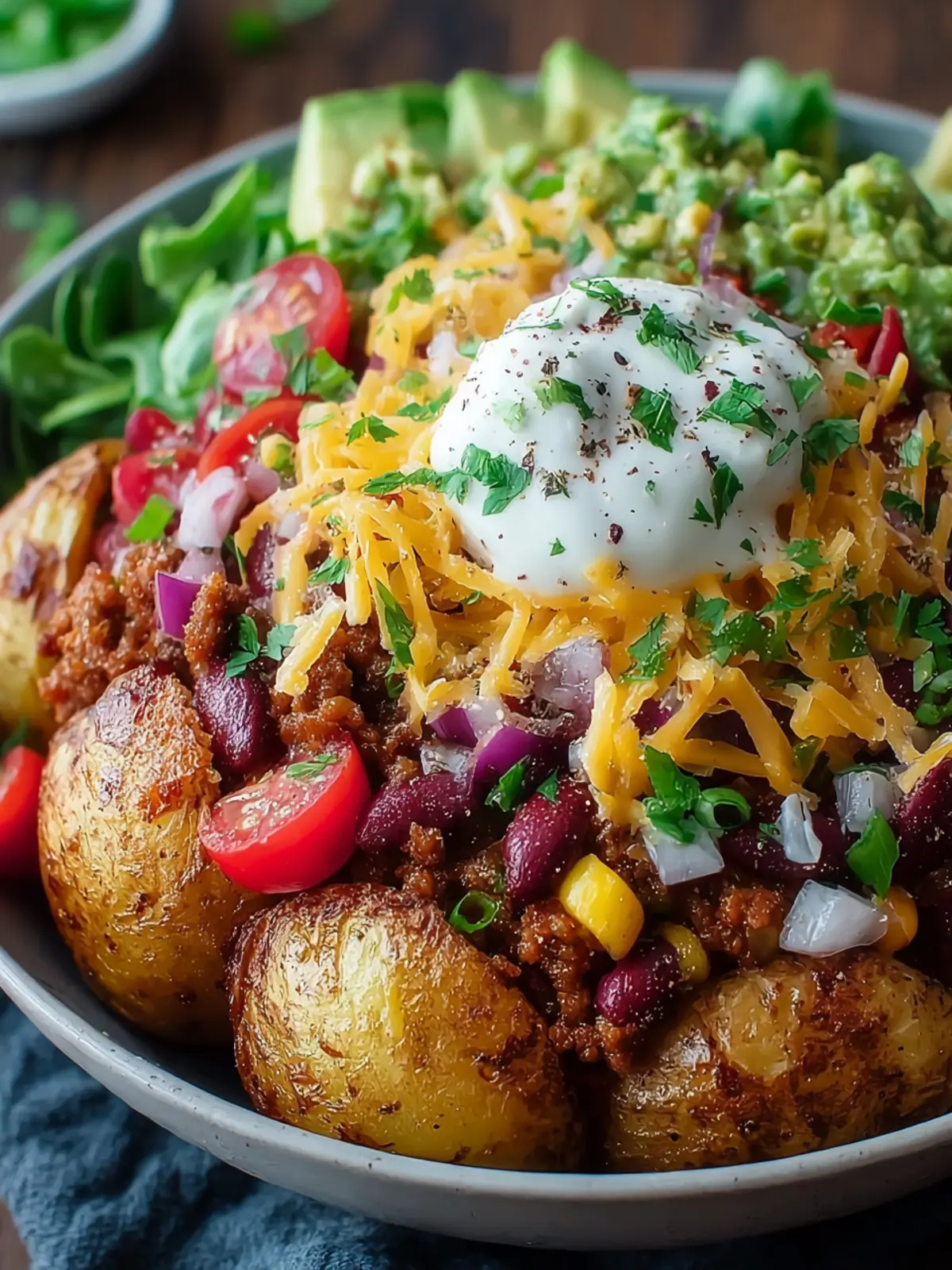 Loaded Potato Taco Bowl: Your Ultimate Easy Weeknight Meal First Image