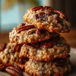 Pecan Pie Oatmeal Cookies First Image