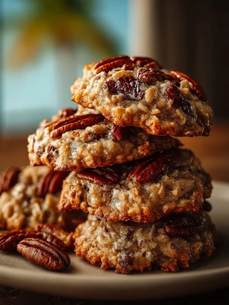 Pecan Pie Oatmeal Cookies First Image
