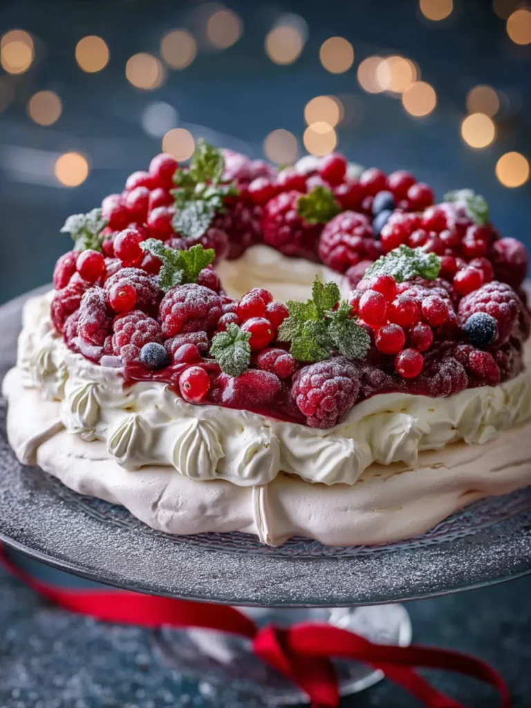 Christmas Pavlova First Image