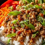 Irresistible Ground Turkey Teriyaki Rice Bowls Recipe First Image