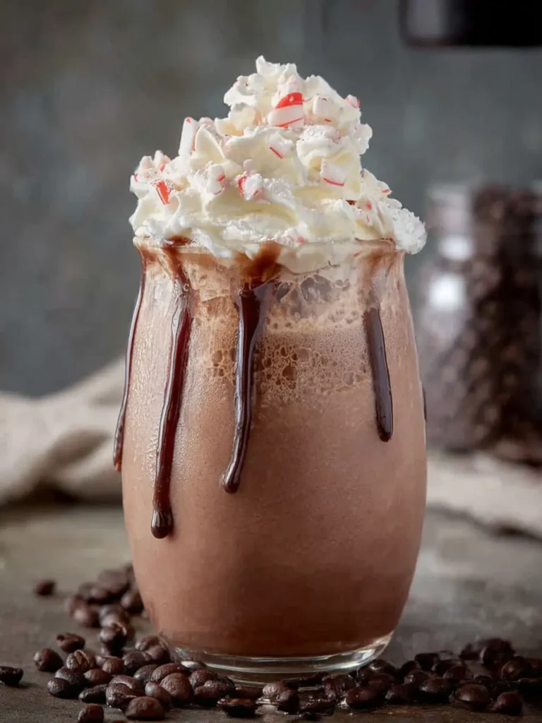 Starbucks Peppermint Mocha Frappuccino (Copycat Recipe) First Image