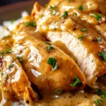 Cozy Crockpot Chicken and Gravy Recipe for Comforting Meals First Image