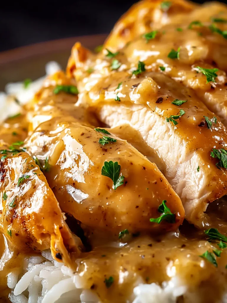 Cozy Crockpot Chicken and Gravy Recipe for Comforting Meals First Image