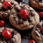 Irresistible Chocolate Cherry Cookies Recipe for Bliss First Image
