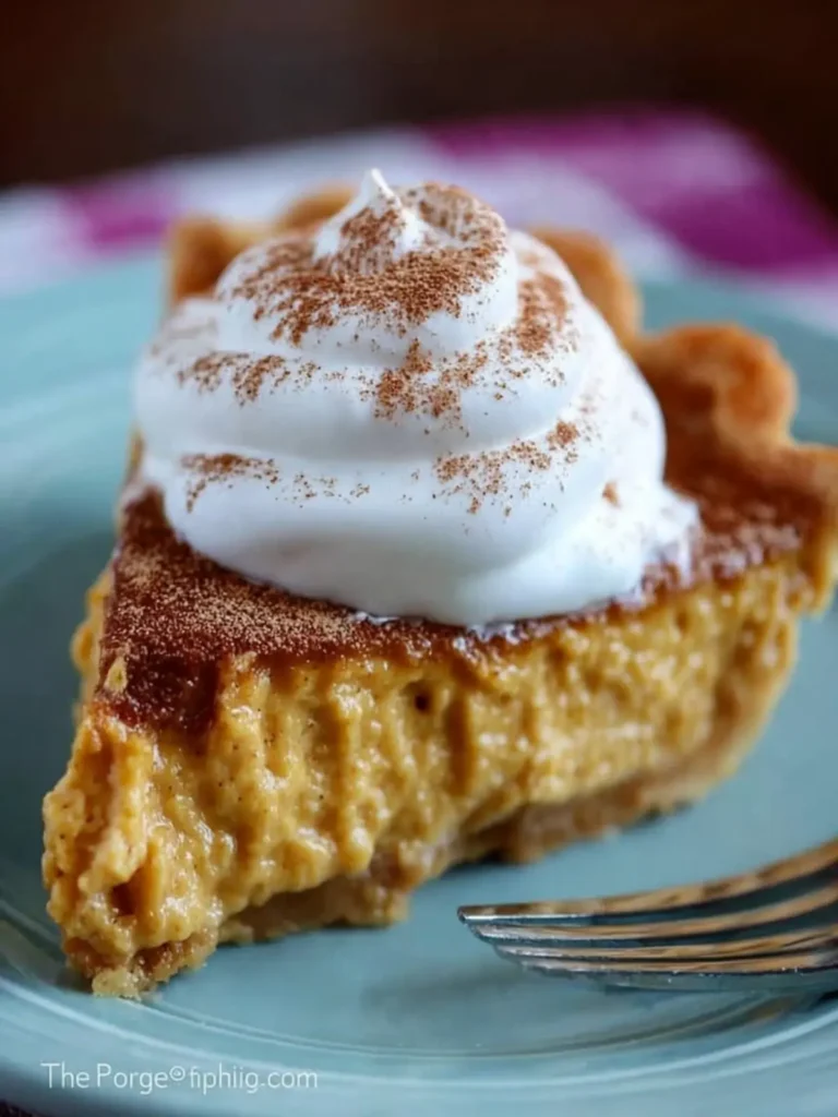 Amish Country Pumpkin Custard Pie First Image