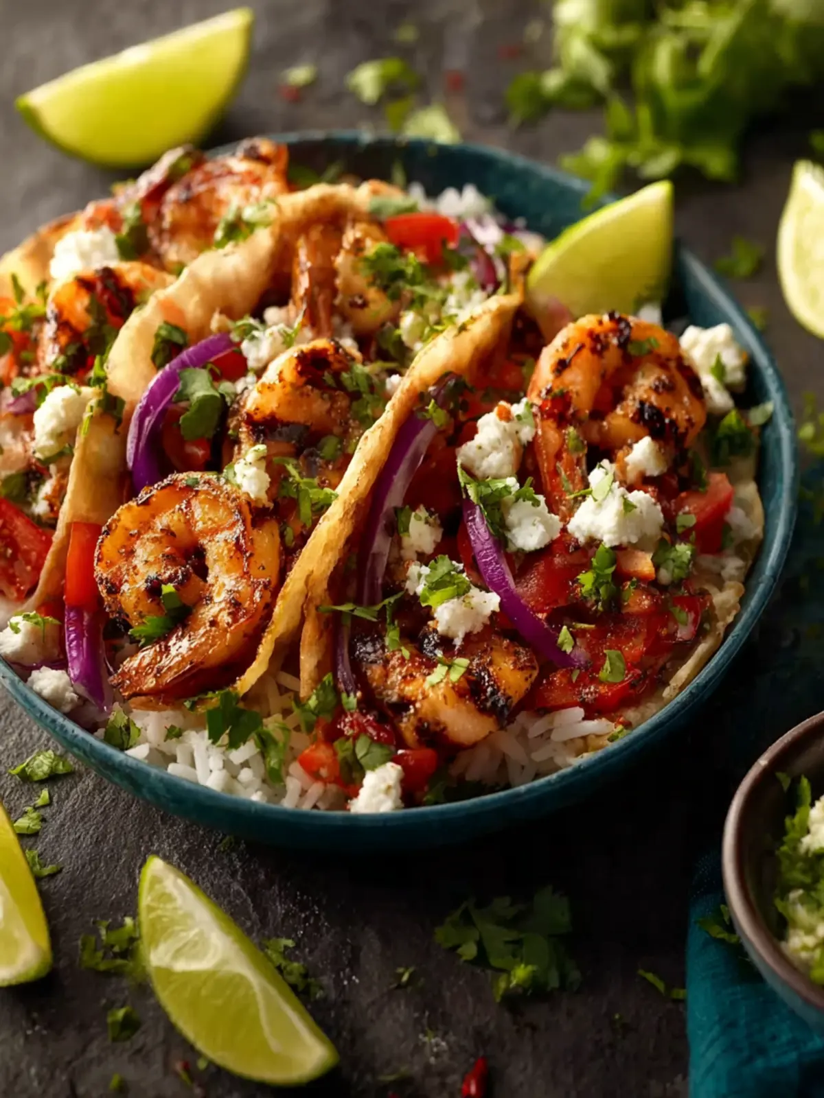 Cilantro Lime Shrimp Tacos First Image