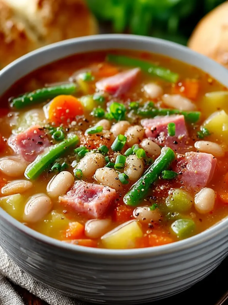 Easy Ham and Bean Soup First Image
