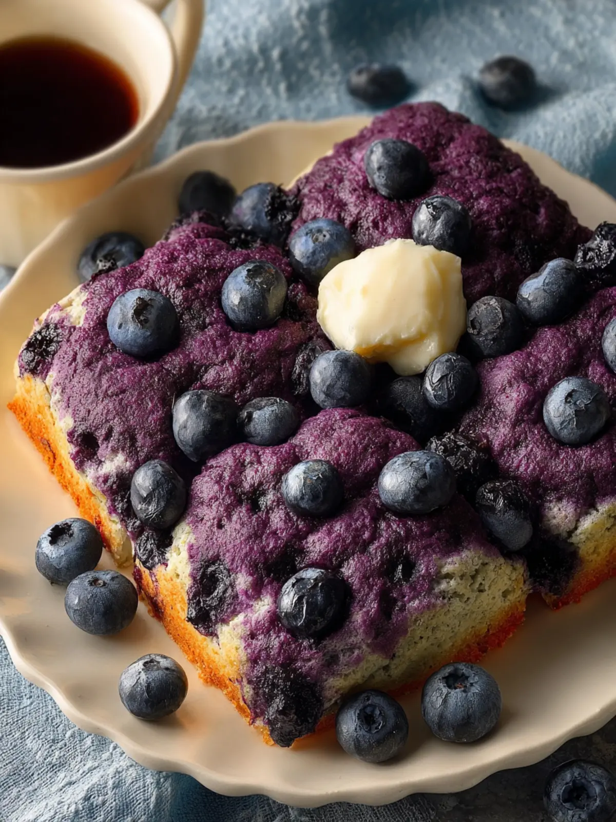 BLUEBERRY BUTTER SWIM BISCUITS First Image