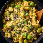 Brussels Sprouts Pasta with Brown Butter First Image