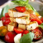 Caprese Chicken Salad For One First Image