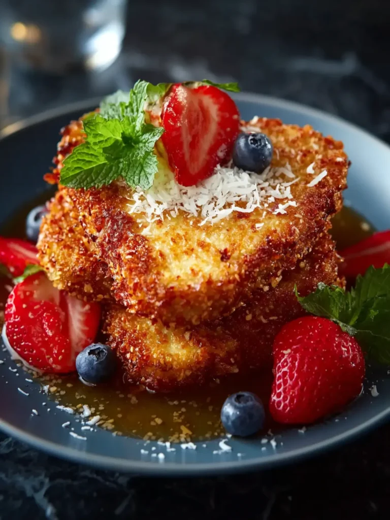 Coconut Crusted French Toast First Image