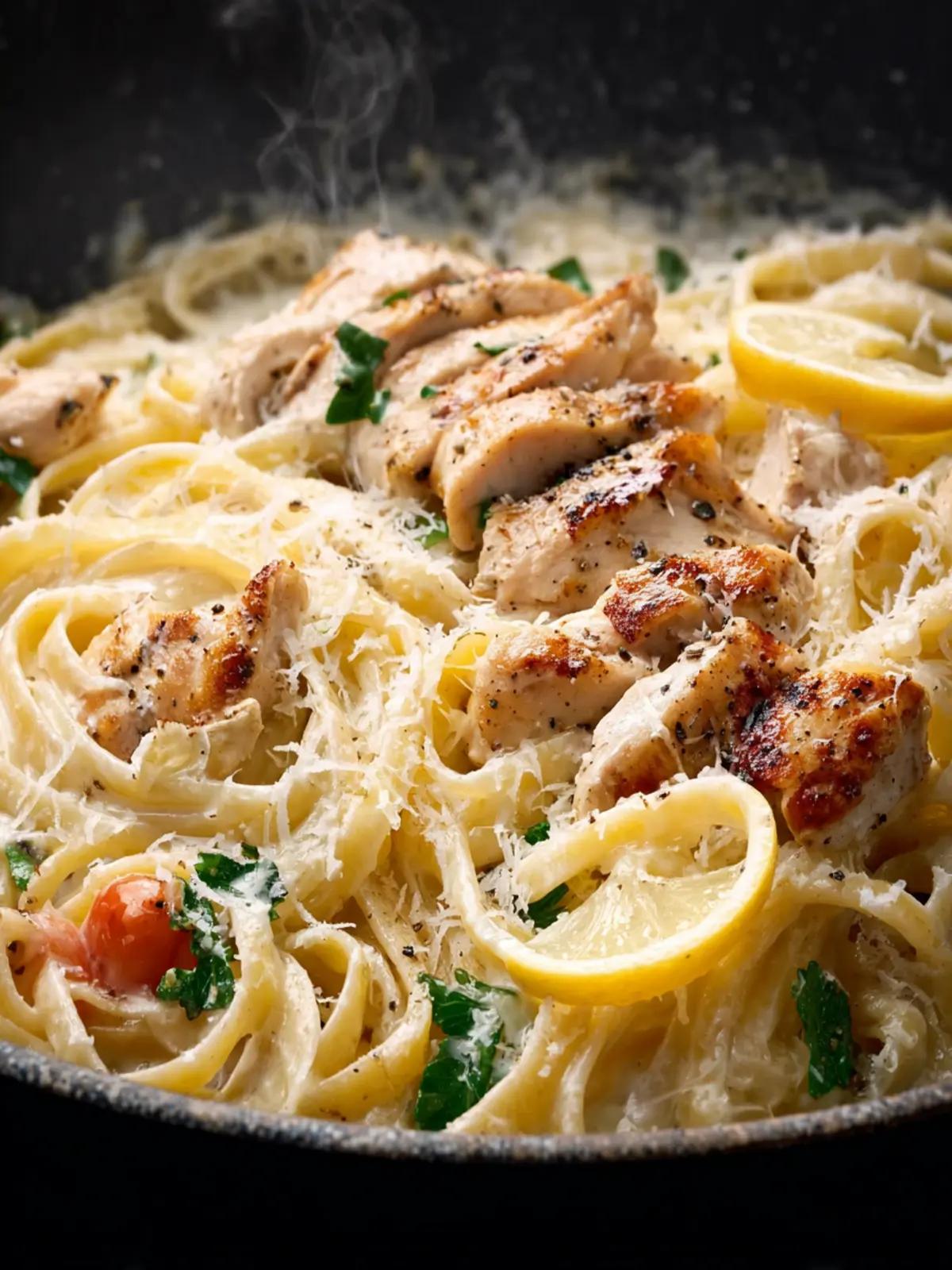 Homemade Chicken Alfredo First Image