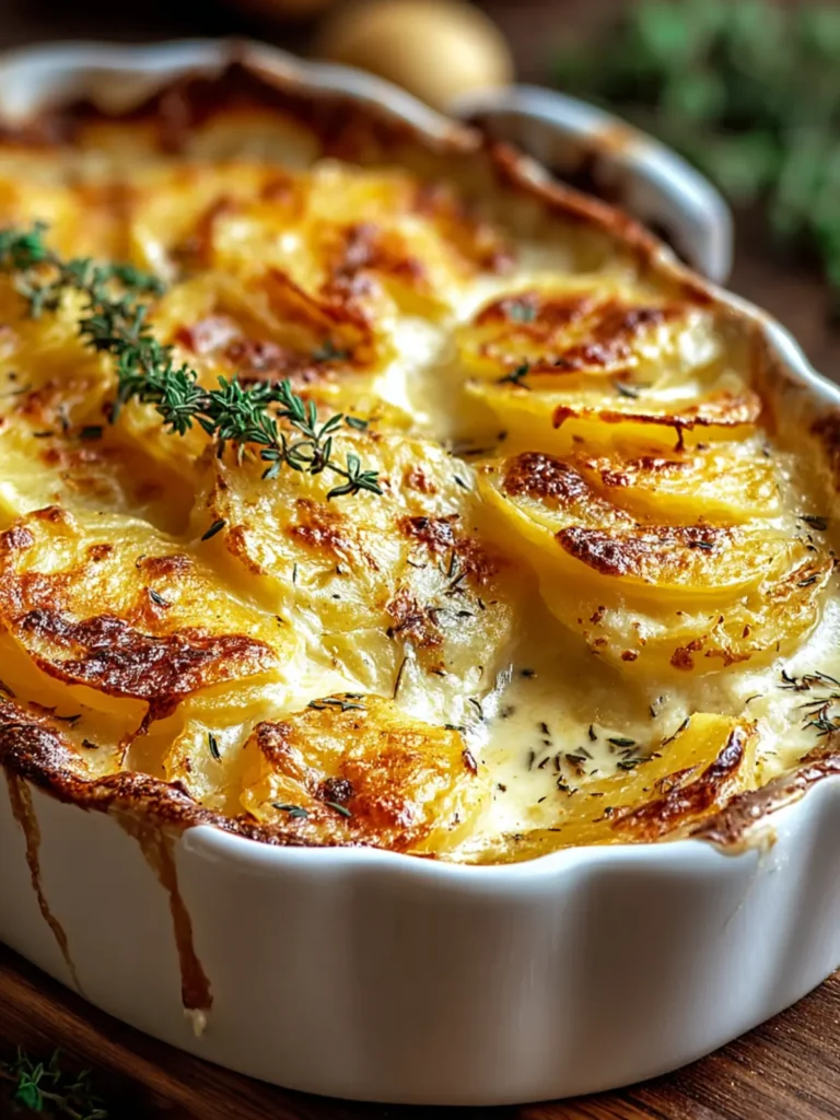 Irresistible Creamy Scalloped Yukon Potatoes Recipe First Image