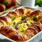 Irresistible Croissant Breakfast Casserole Recipe First Image
