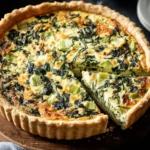 Irresistible Gluten-Free Quiche with Spinach & Leeks First Image