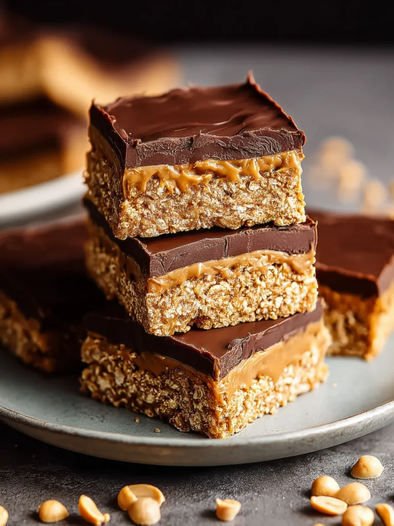 Irresistible Peanut Butter Bars Recipe - Quick & Easy Treats First Image