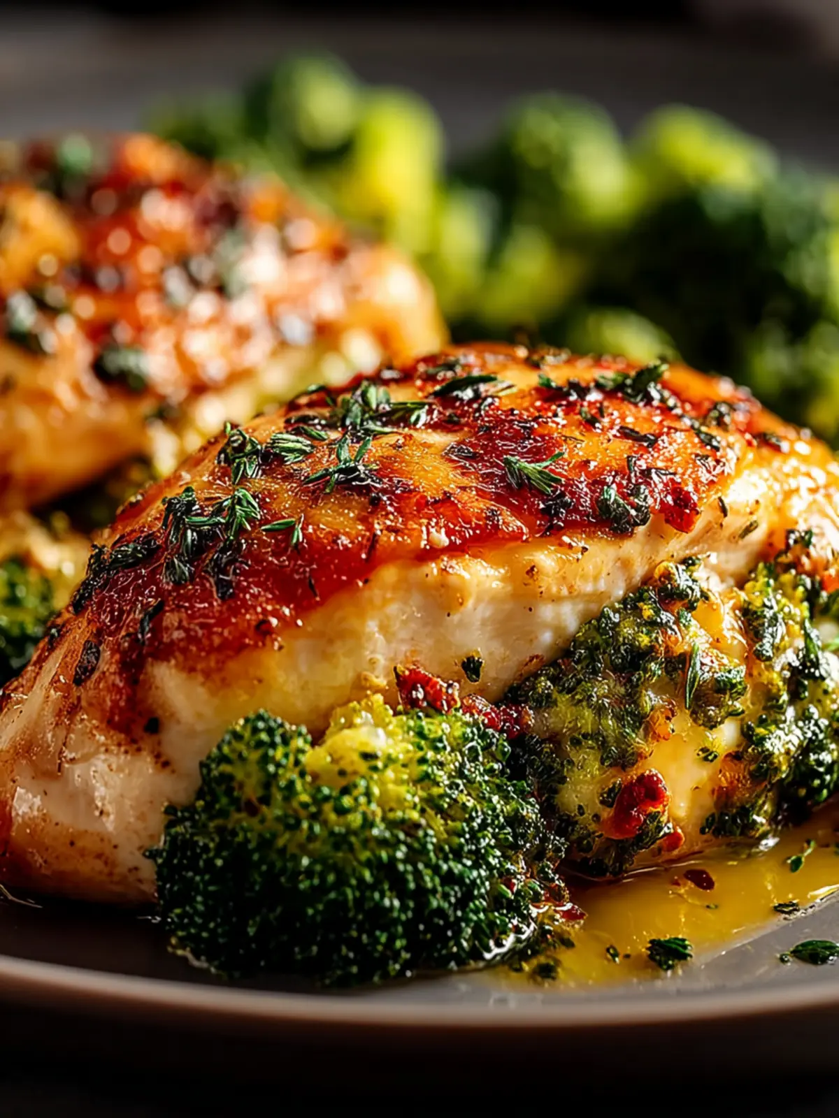 Irresistible Stuffed Chicken With Broccoli Recipe Delight First Image