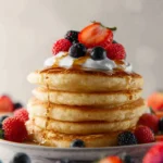 Protein Pancakes with Greek Yogurt First Image
