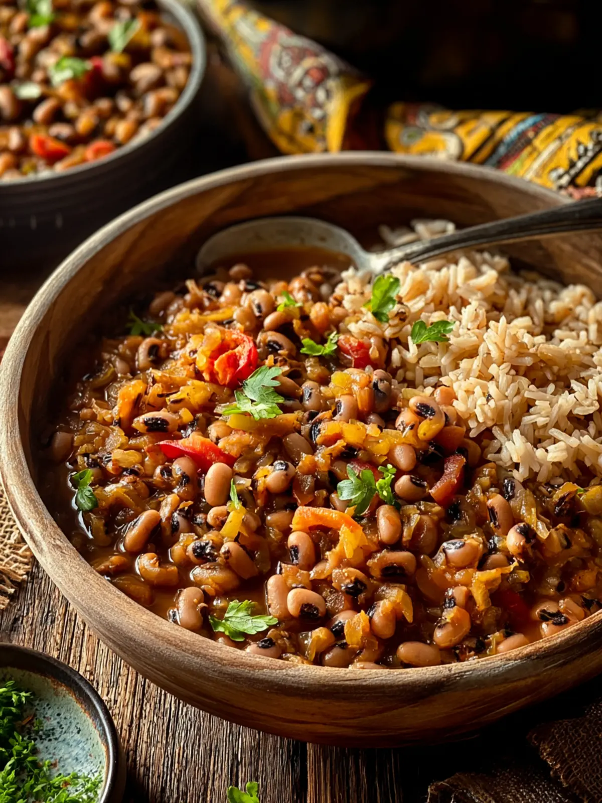 Soul-Warming Black Eyed Peas and Rice One Pot Recipe First Image