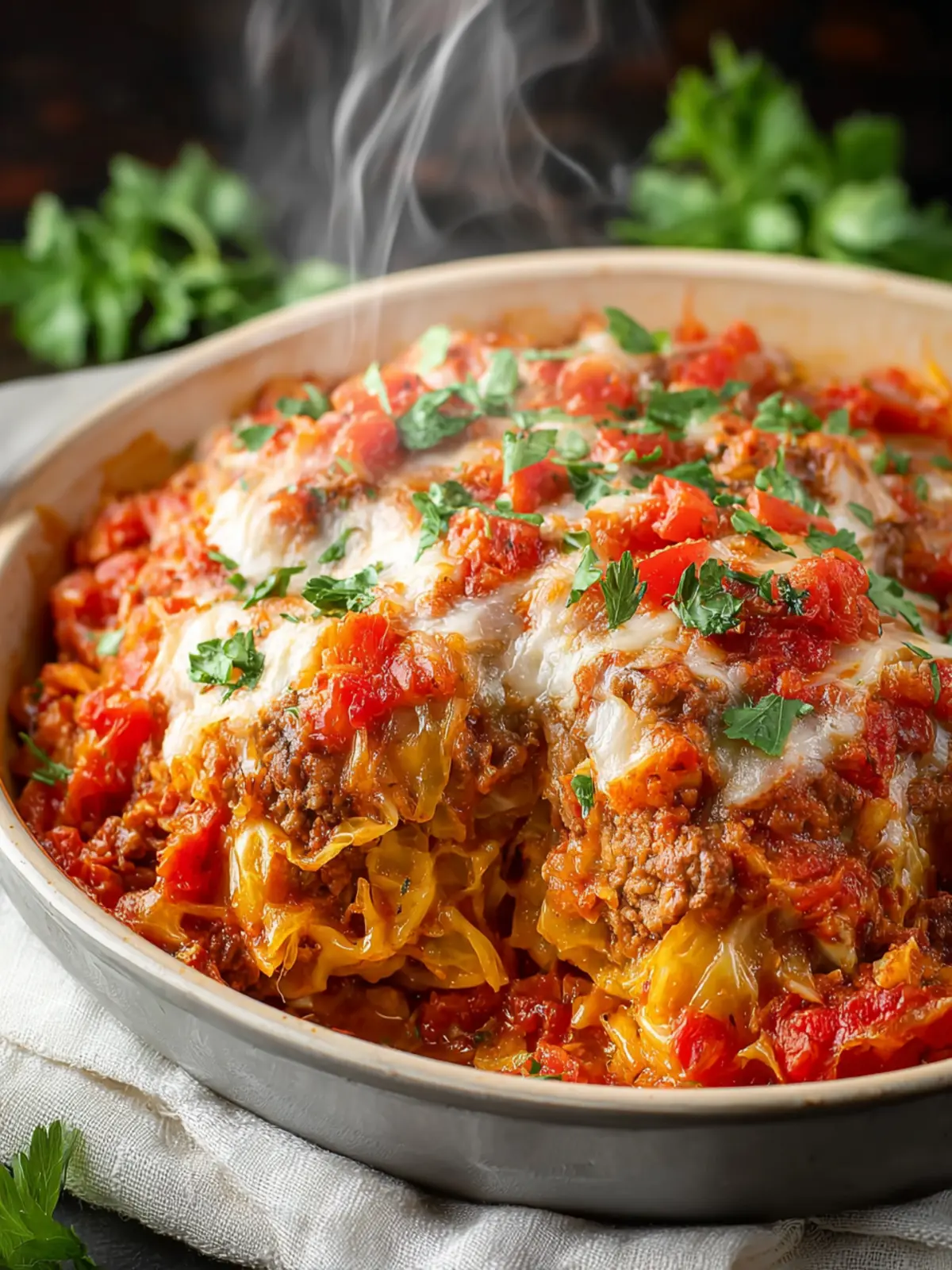 Unstuffed Cabbage Roll Casserole First Image