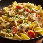 Quick Chicken Pot Pie Pasta First Image