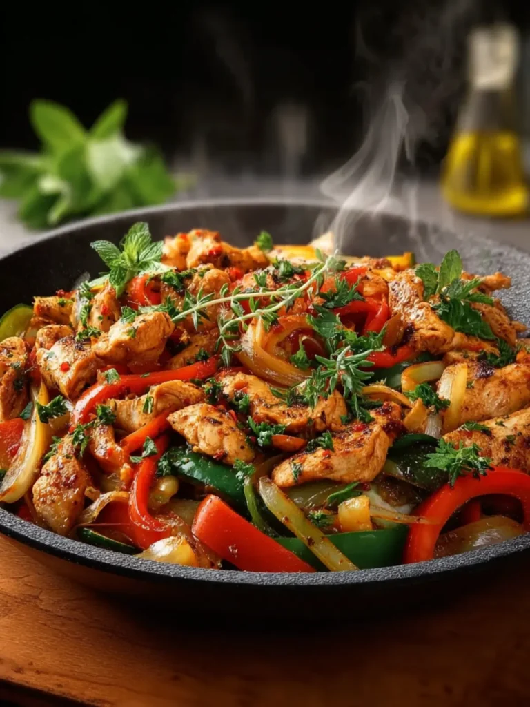 Mediterranean Chicken Stir Fry First Image