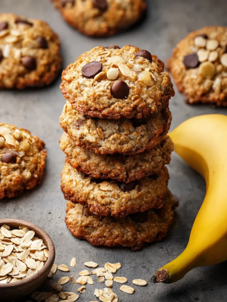 Banana Oatmeal Cookies First Image