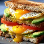Delicious Avocado Breakfast Sandwich Recipe to Energize Mornings First Image