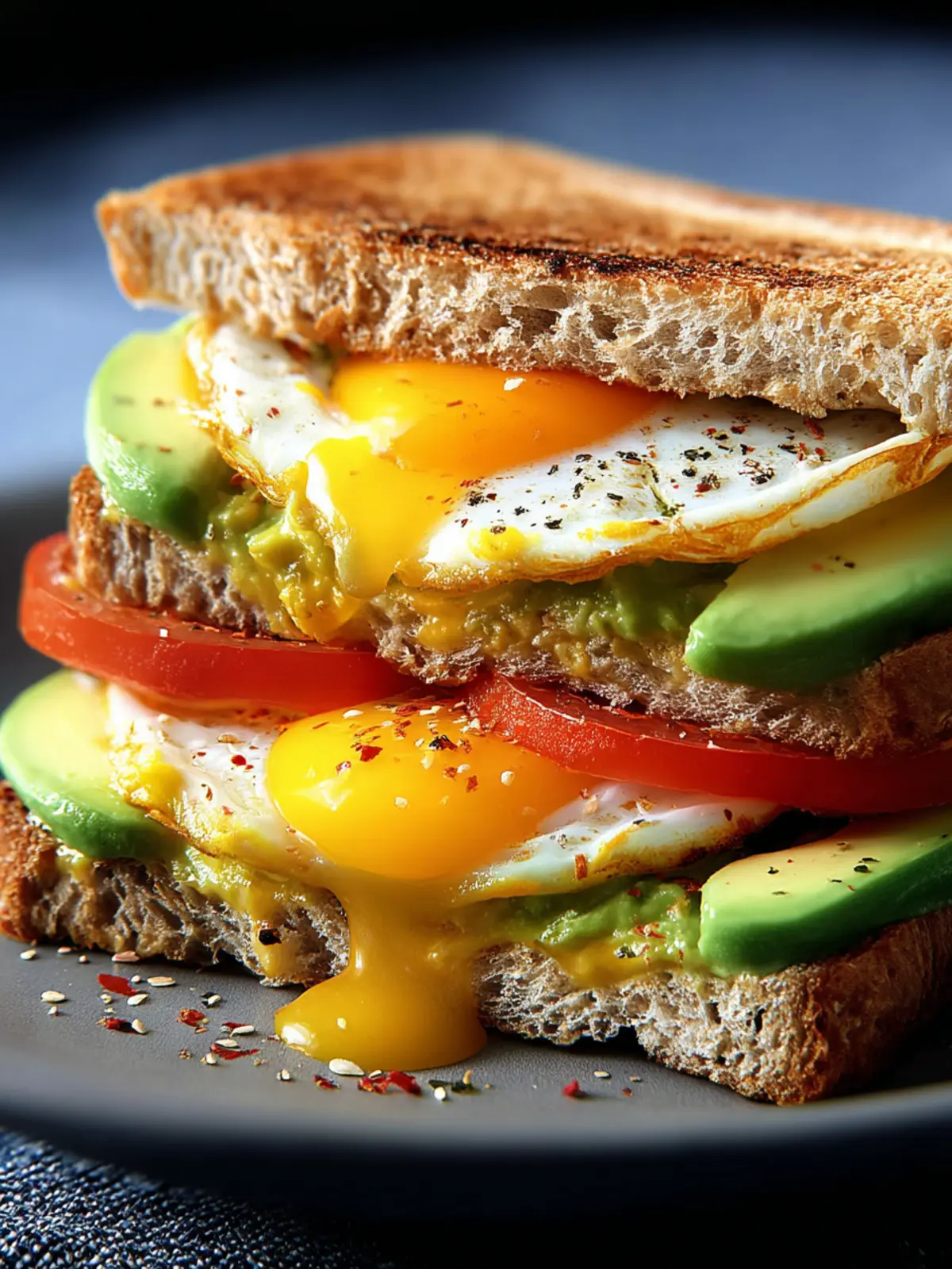 Delicious Avocado Breakfast Sandwich Recipe to Energize Mornings First Image