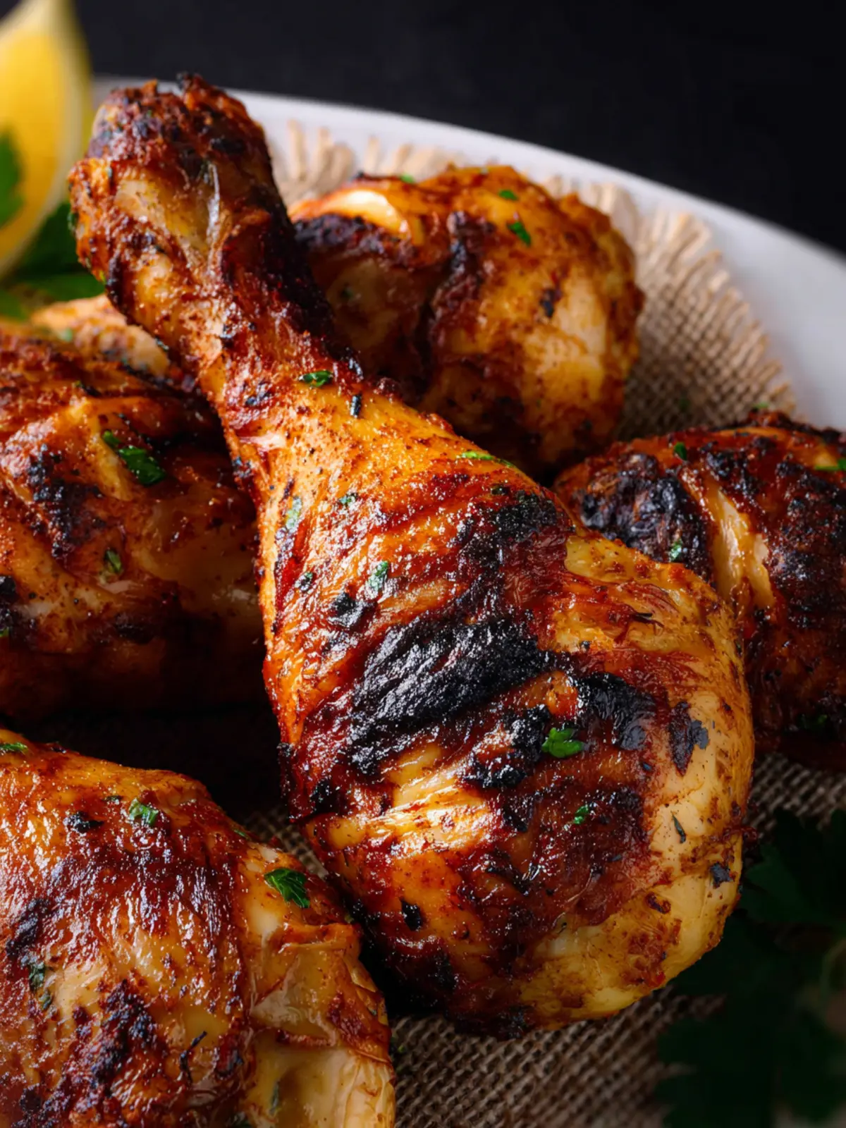 Air Fryer Chicken Legs First Image