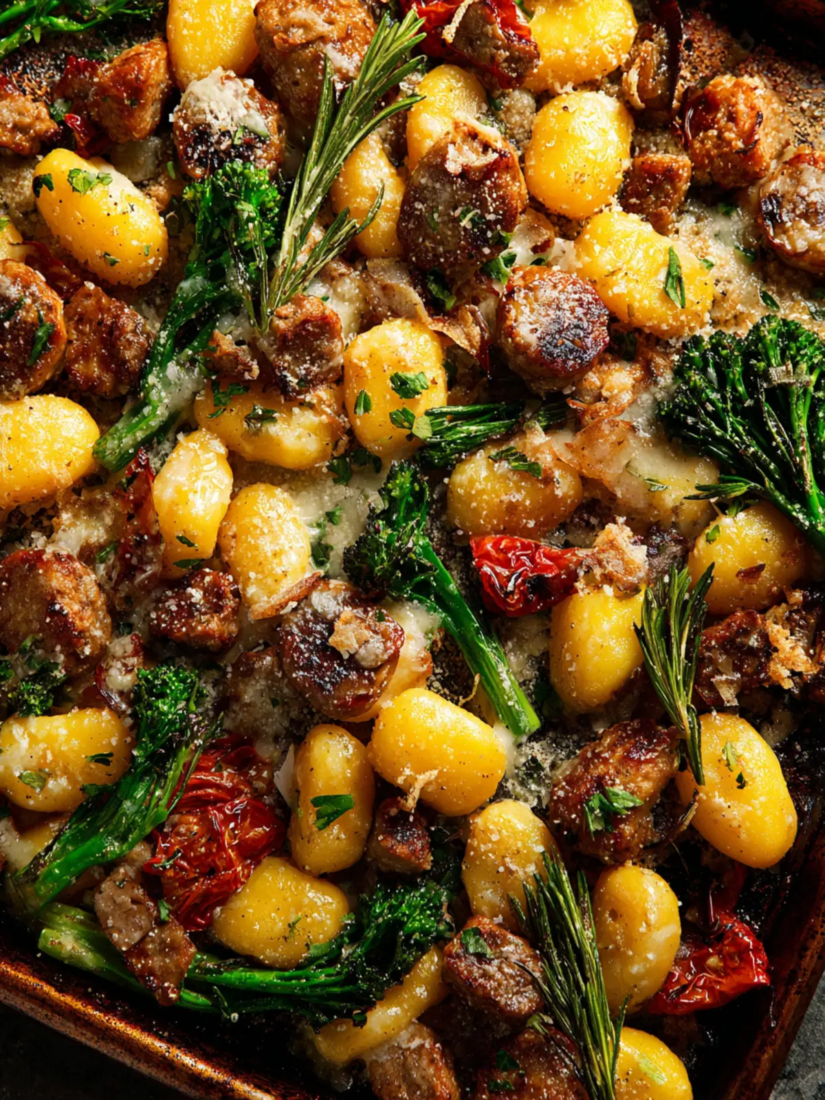 Busy Day Sheet Pan Gnocchi and Sausage First Image