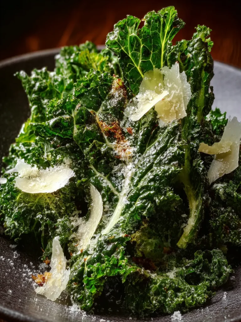 Creamy Parmesan Kale First Image