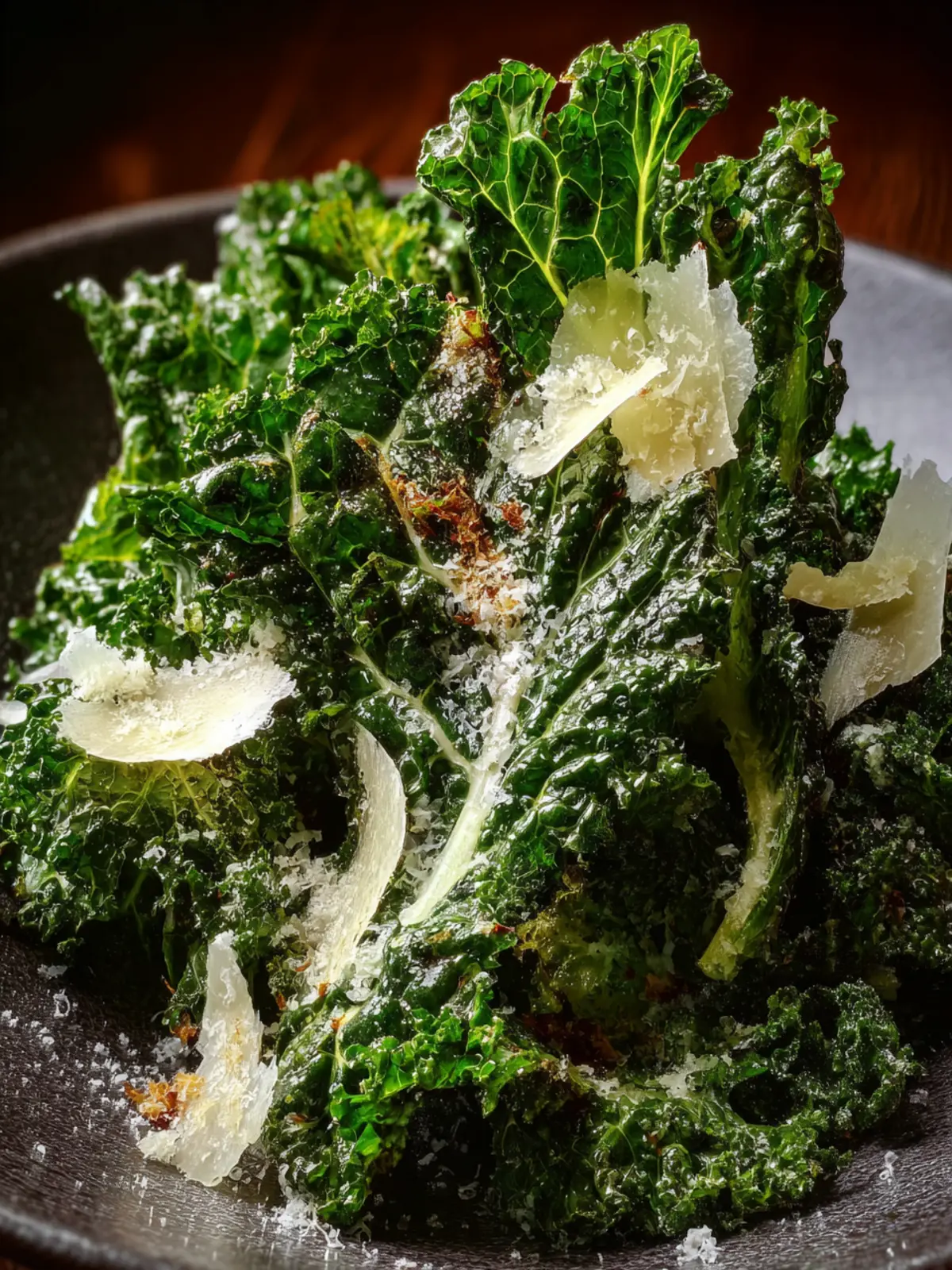 Creamy Parmesan Kale First Image