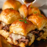 Easy French Dip Sliders Au Jus First Image