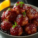 Grape Jelly Meatballs First Image