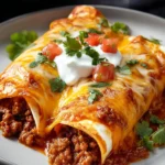 Ground Beef Enchiladas: Cheesy and Satisfying Delight First Image