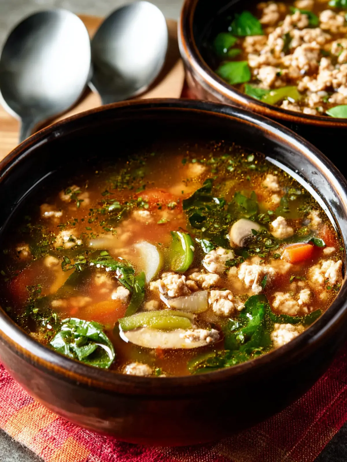 Ground Turkey Soup First Image